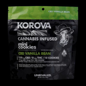 Korova Cbd Vanilla Bean Mini Cookies