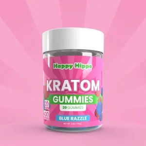 Happy Hippo - Kratom Gummies - 20ct