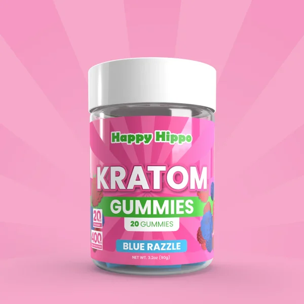 Happy Hippo - Kratom Gummies - 20ct